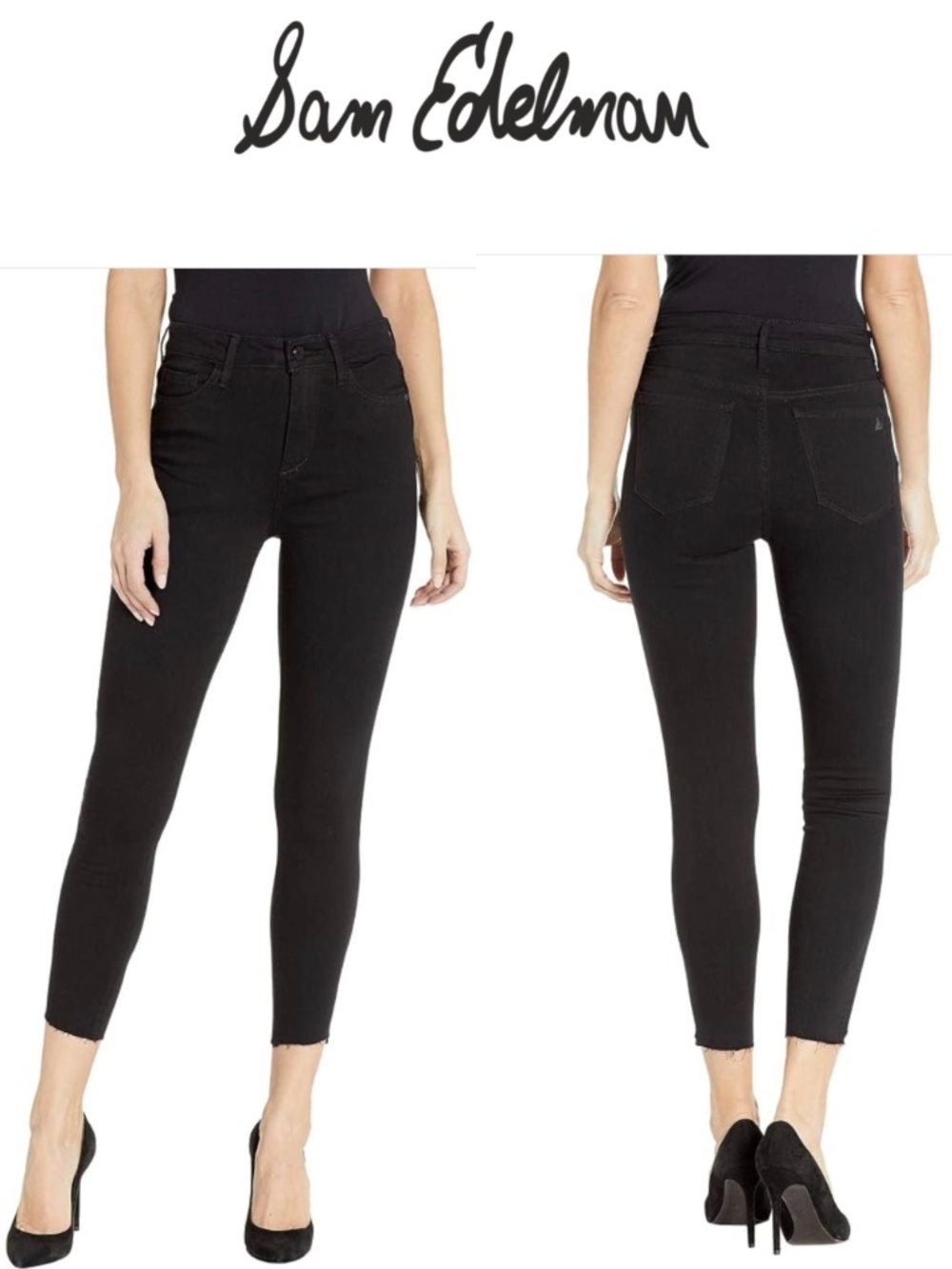 Sam Edelman Stiletto High Rise Skinny Crop Jeans